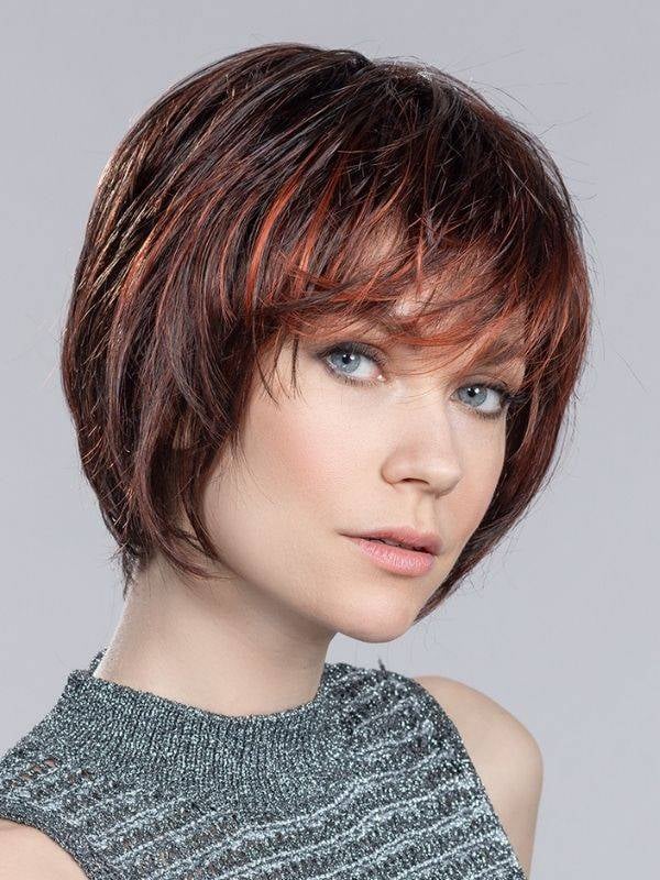 Perücke Beam Hair Power: kurzer ausgefranster Bob, sinnlicher Pony, elegantes und natürliches Ergebnis