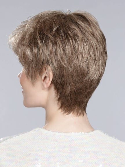 Carol Ellen Wille Perücke kurz mit dunklen Wurzeln und feiner Balayage