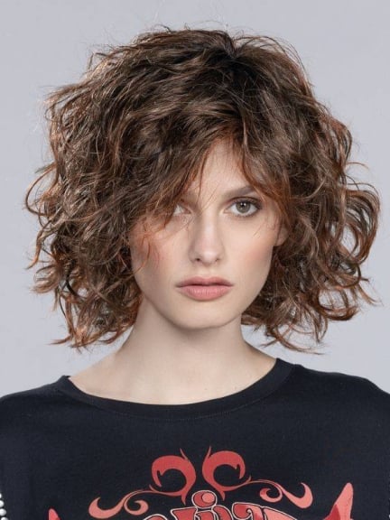 Girl Mono Part von Ellen Wille - wellige Perücke mit Rooted und Mix Balayage