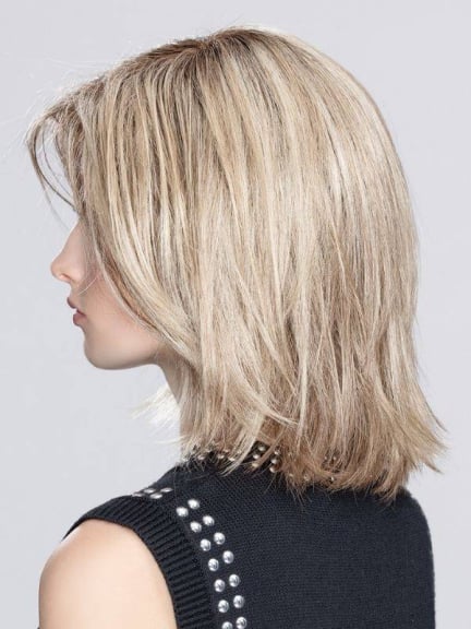 Limit Mono Part Perücke Haarkraft dunkle Wurzeln mit Balayage und jugendlicher Schnitt