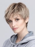 Damen-Perücke Ellen Wille Seven Mono Part: eleganter Kurzhaarschnitt aus Premium-Kunstfasern, natürliches Ergebnis und komfortab
