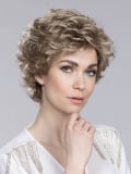 Perücke City Mono Ellen Wille kurz, leichte Wellen und unsichtbare Stirnpartie für einen natürlichen Look