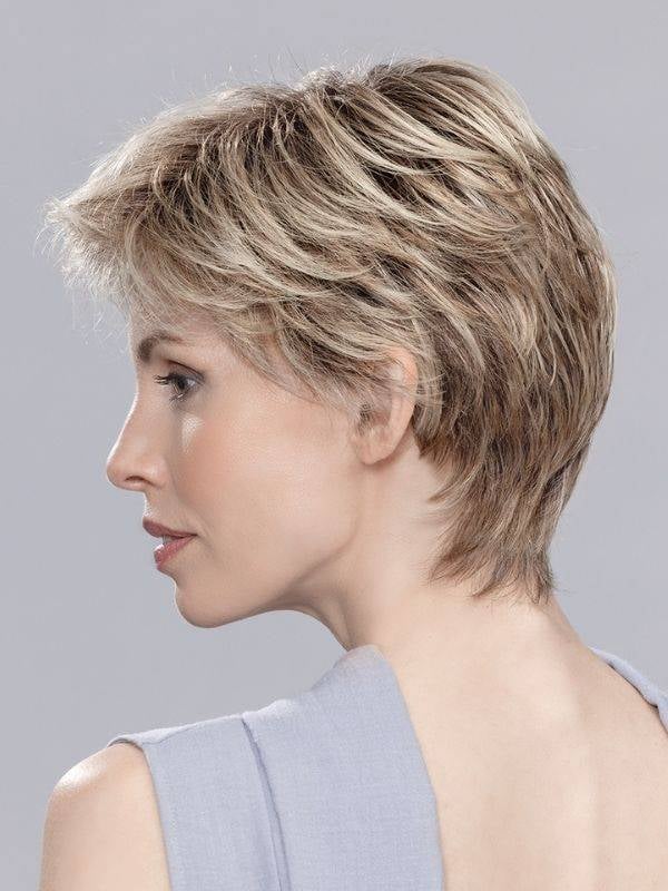 Perücke Estate Mono Ellen Wille: klassischer Kurzhaarschnitt, extra-langer unsichtbarer Lace-Front für ein natürliches und dezen