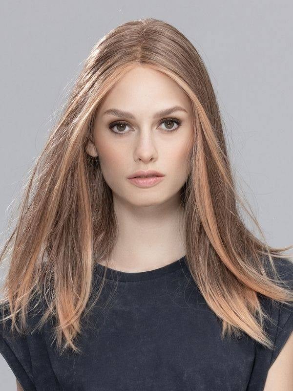 Perücke Ellen Wille Sleek Mono Part: langes, gestuftes Haar, synthetische Thermofaser 130°C und extra-langer unsichtbarer Fronta