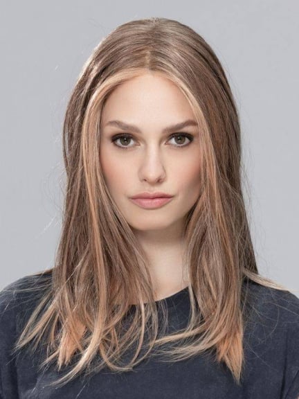 Entdecken Sie Sleek Mono Part von Ellen Wille — langes Haar, natürlicher Stufenschnitt