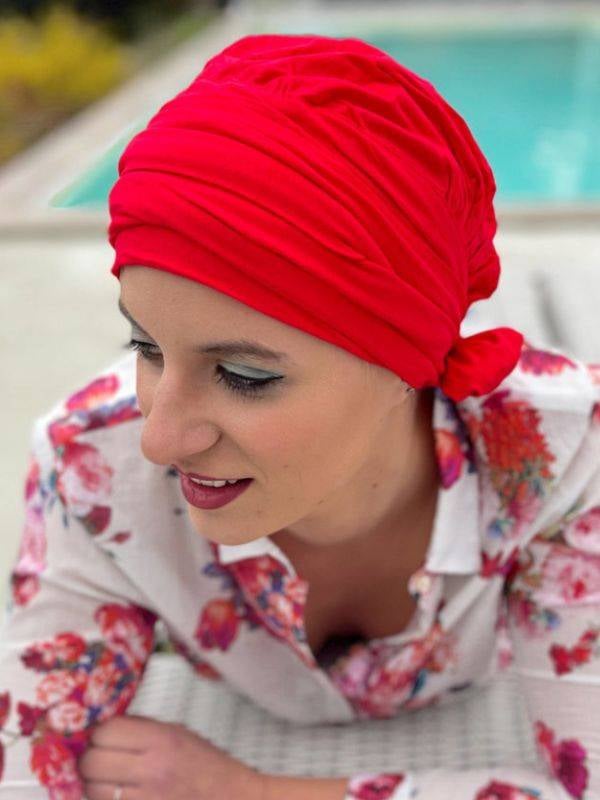 Pipa Turban aus Bambusfaser in verschiedenen Farben