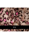 Foulard Romance MMParis zum Knoten auf einem Turban: lange Enden, Volumen und Stil, allein oder als Accessoire zu tragen.