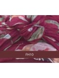 Foulard Hippie MM Paris aus Viskose, lebhafte Farben und Muster, leicht und einfach zu knoten, um Ihre Looks zu verschönern