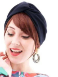 Bonnet Cross — nahtloser Turban, elegante Farben, Einheitsgröße 52–58. Probieren Sie ihn aus!