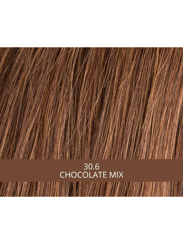 Perücke Delicate Plus: mittellanger Bob 26 cm aus natürlichem Remy Hair, dezentes Kinofilm-Tüll, natürliche Bewegung