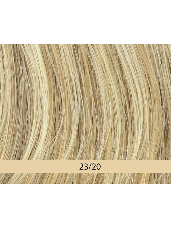 Perücke Magic Date Gisela Mayer: mittellanger Bob-Schnitt, gerade Pony, Thermo-Kunstfaser 160°C, natürlicher und dezenter Effekt