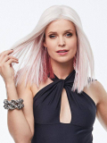 Perücke Magic Rave Gisela Mayer: langes glattes Haar, Thermofaser 160°C, natürlicher und dezenter Look