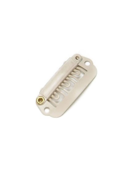 25 mm Perückenclip in Braun zum Annähen und Fixieren