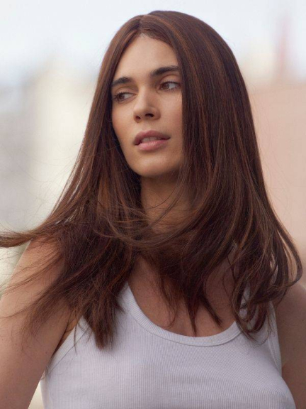 Monica – lange Perücke 100% Rémy Hair, natürlicher Schnitt und ANTIGLISSE-Technologie
