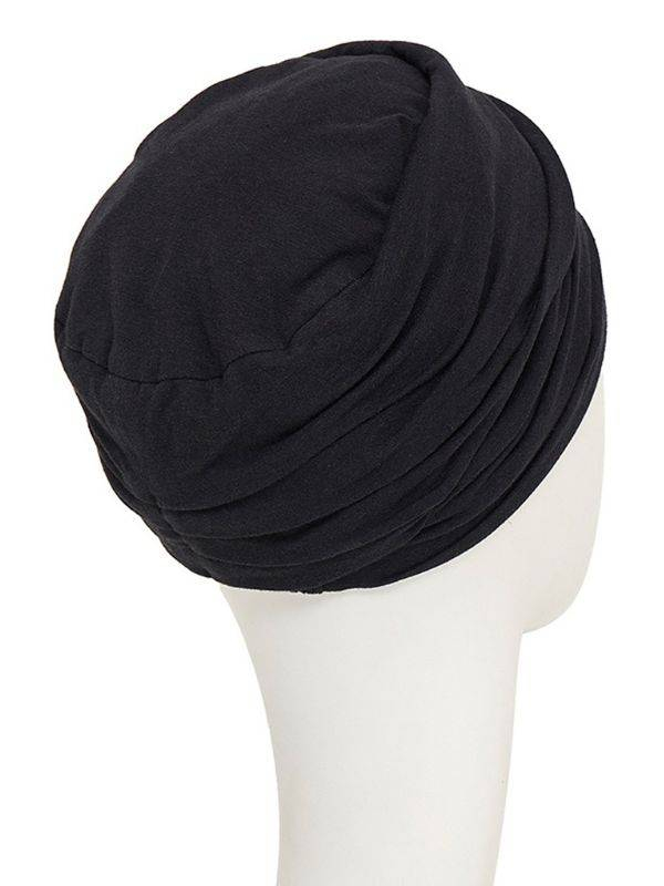 Turban-Mütze Viva Câlin Christine Headwear aus Baumwolle/Viskose, weich und atmungsaktiv, für empfindliche Kopfhaut (Alopezie, C