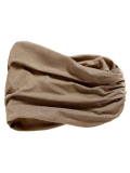 Bandeau Karma aus gefaltetem Bambus: voluminöser Effekt, weich, leicht und atmungsaktiv, zu tragen über Turban oder Haaren.