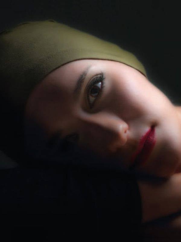 Turban Roméo MMParis aus Viskose: einfache Mütze, sehr leicht und weich, mit einem Tuch zu kombinieren, ideal für Tag und Nacht