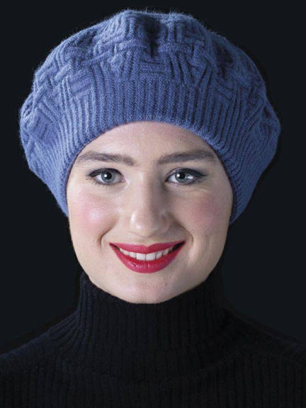 Baskenmütze Alexis MM Paris – weiche Baskenmütze aus Angora, Wolle und Acryl, trendige Farbtöne
