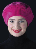 Béret Alexis MM Paris aus Angora, Wolle und Acryl, weich und warm, erhältlich in trendigen Farben