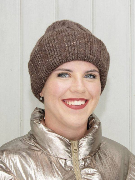Mütze Robin – warm und weich, 30% Wolle 20% Angora 50% Acryl