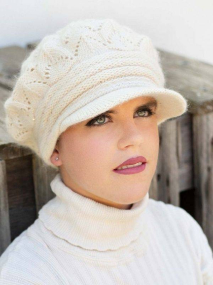 Mütze Elise MM Paris aus Wolle, Angora und Acryl – schicker und weicher Stil