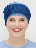 Stirnband Vélia MMParis aus Spitze, allein oder über einem Turban getragen – schickes und glamouröses Accessoire für den Winter
