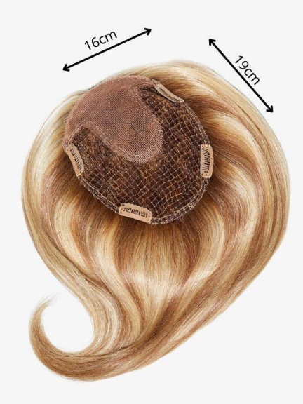Integration Large HH, Volumengeber aus Echthaar 35-40 cm (Kappe 16x19 cm) mit 4 Clips