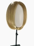 Volumateur Duo Topper Page Gisela Mayer 35 cm: Mischung Remy Hair 30% + Thermofaser 70%, Basis 21x20 cm, Befestigung mit 4 Clips