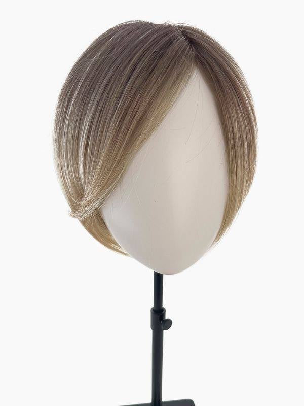 Volumateur Duo Topper Bob Gisela Mayer 17x17 cm, dezentes Monofilament, Mischung aus Remy Hair und thermobeständiger Faser