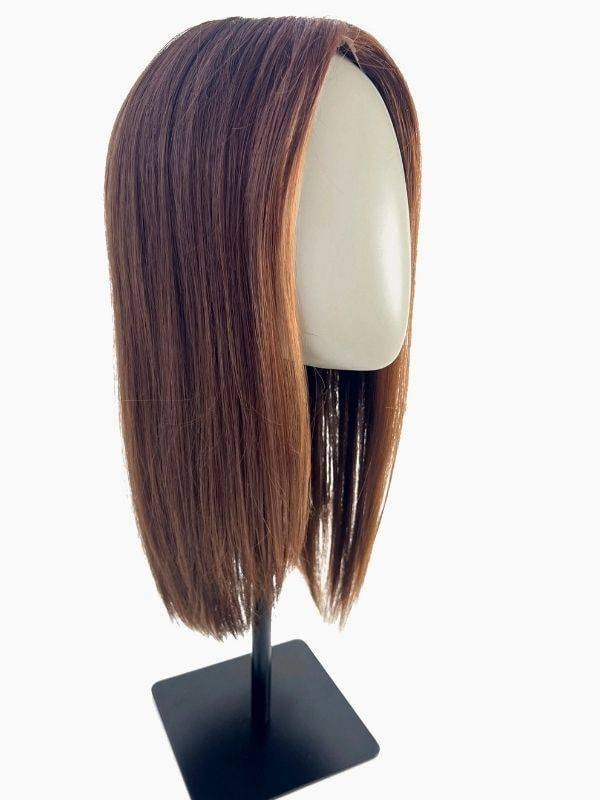 Volumateur Duo Topper Long Gisela Mayer 45 cm: natürlicher Effekt, dezenter Tüll, 4 Clips, Mischung aus Remy Hair und thermobest