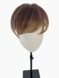 Volumateur Duo Topper Hip Gisela Mayer mit Pony, Monofilament, 4 Clips, 16x15 cm (70% hitzebeständige Faser, 30% Remy Hair