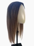 Volumateur Remy Mono Topper Gisela Mayer aus natürlichem Remy Hair 40 cm, Clip-Befestigung, dezenter Dichte-Effekt, frisierbar b