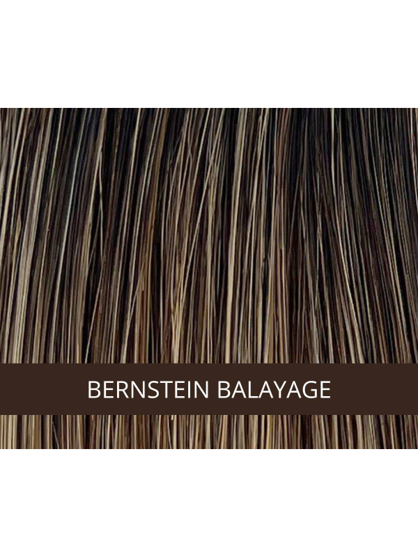 Volumateur Remy Mono Topper Gisela Mayer aus natürlichem Remy Hair 40 cm, Clip-Befestigung, dezenter Dichte-Effekt, frisierbar b