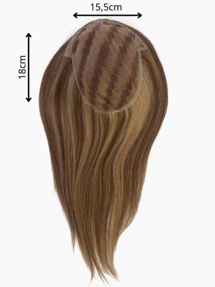 Finest Remy Topper — Mehr Volumen, unsichtbares Tüll, 15,5x18 cm