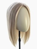 Haaraufsatz Remy Topper Extra Lace Gisela Mayer, Echthaar 40 cm, unsichtbarer Frontrand, Basis 19x18 cm