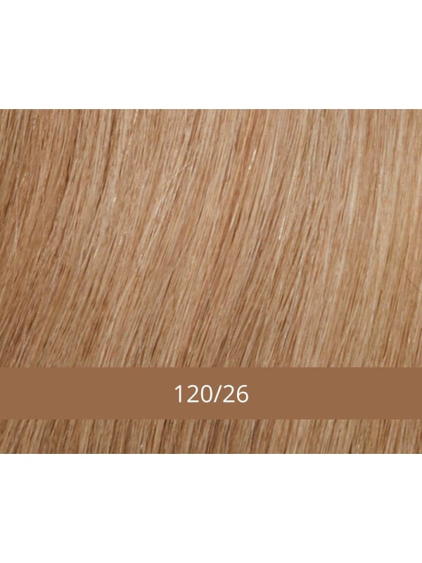 Volumateur Style 162 H Echthaar 30 cm aus glattem Echthaar, Basis 12 x 12,5 cm, Befestigung durch Clips und P.U.