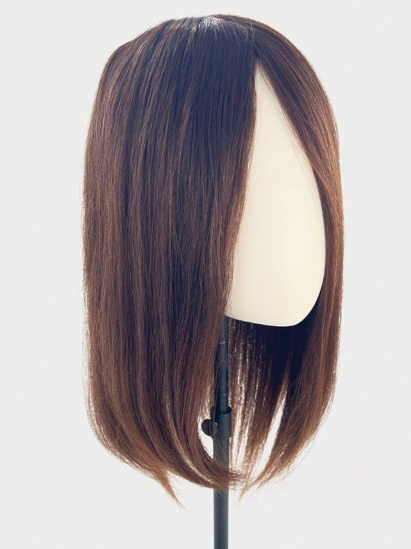 Volumateur Luxery Top Filler Lace: gewellter Topper 100% Remy Hair 40 cm, Basis 18x19 cm Monofilament, Befestigung 4 Clips