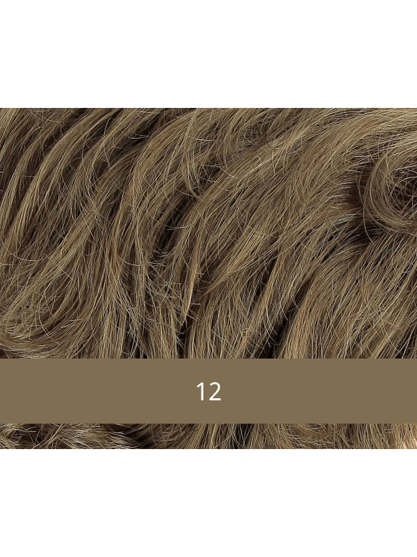 Volumateur Magic Top C aus Remy Echthaar 45 cm, Monofilament, dezente Befestigung mit 5 Clip-Klammern (14x13 cm)