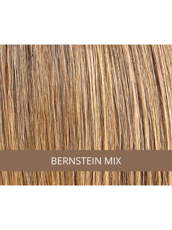 Volumateur Remy Filler Light Long aus Echthaar 100% Remy Hair, transparente Monofilament-Basis 15,5x15 cm, Anti-Rutsch-Halt