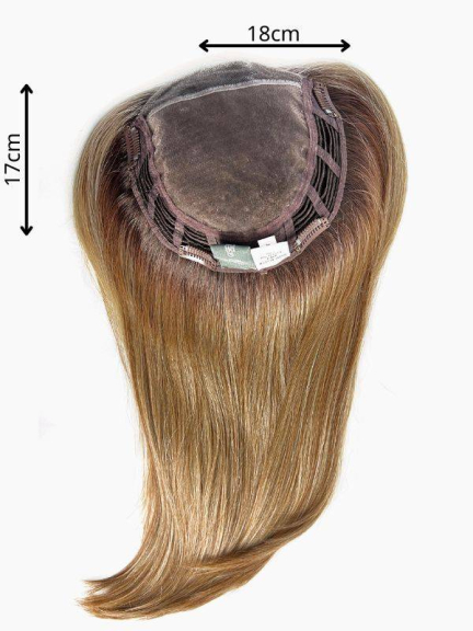 Nature Top Ultra Long – Haarvolumen-Aufsatz aus hitzebeständiger Faser (17x18 cm)