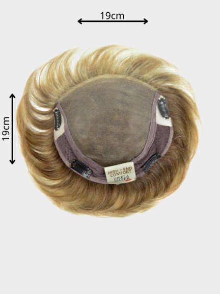 Entdecken Sie High End Top Filler, Haarteil mit Clips 19x19 cm, 3 Clips