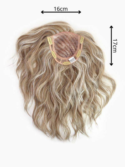Nature Top Curly – gewellter Volumizer 17x16 cm, befestigen Sie ihn für sofortiges Volumen