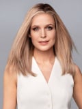 Perücke Luxery Lace D Gisela Mayer aus Naturhaar mit Kinofilm-Tüll, sehr natürliche Wirkung, glatte oder gelockte Frisierbarkeit
