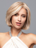 Perücke Euro Gold Gisela Mayer, mittellanger Bob aus 100% Euro Human Hair mit natürlichem und dezenten Ergebnis, ideal bei Alope