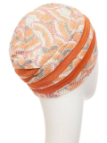 Turban Hindi Bambou Christine Headwear aus Bambus-Viskose Caretech®, elegante und komfortable Mütze für Alopezie oder Chemothera
