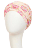 Turban Duo Karma Bambou Christine Headwear aus Bambus-Viskose, abnehmbares Stirnband, natürlicher und dezenter Stil