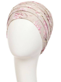 Turban-Mütze Zen Lin Christine Headwear aus Naturleinen, leicht und atmungsaktiv, ideal bei Alopezie oder medizinischen Behandlu