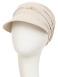 Casquette Solana Christine Headwear aus Bambus Caretech®, breiter Schirm, UV-Schutz UPF50+, Komfort für empfindliche Kopfhaut.