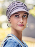 Drapierte Bambus-Kappe UPF50+ Christine Headwear aus Bambus-Viskose Caretech®, weich und atmungsaktiv, ideal für empfindliche Ko