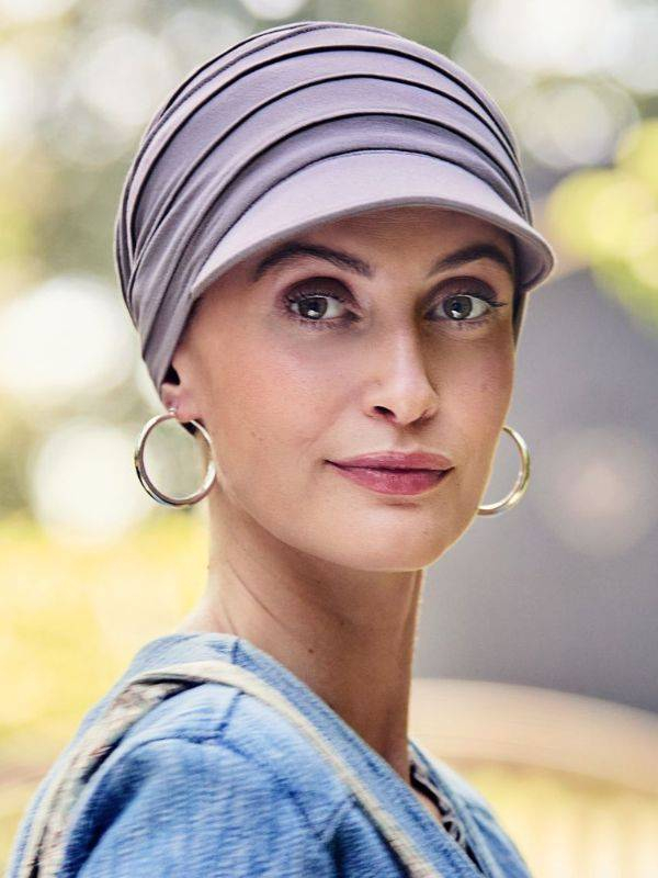 Drapierte Bambus-Kappe UPF50+ Christine Headwear aus Bambus-Viskose Caretech®, weich und atmungsaktiv, ideal für empfindliche Ko